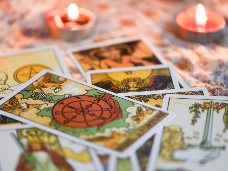 Jeu de tarot, voyance
